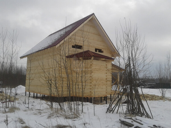 Дом из бруса 7x9 в Раменском районе, СП Кузнецовское