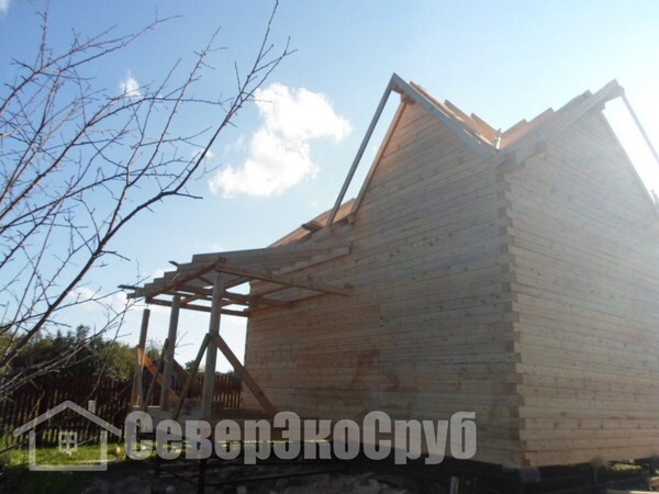 Дом из бруса 6×9. Калужская обл., г.Таруса