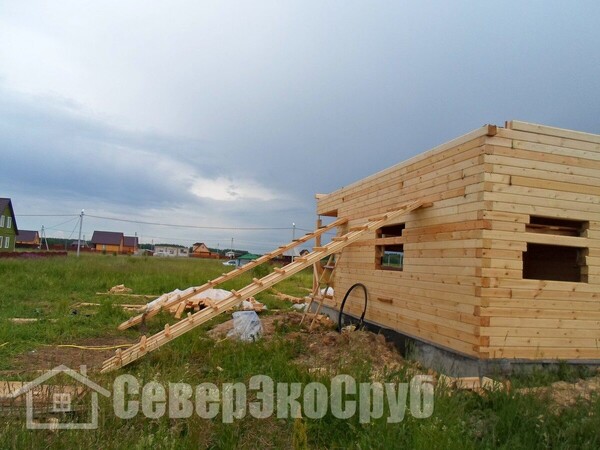 Дом 6×9 из проф. бруса в Раменском р-не