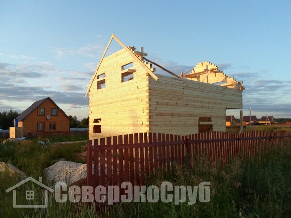 Дом 6×9 из проф. бруса в Раменском р-не