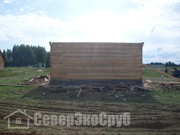 Дом из бруса 7×8. Волоколамск