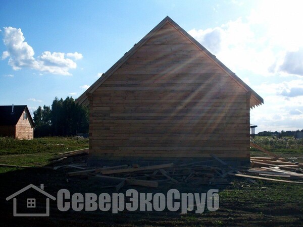 Дом из бруса 7×8. Волоколамск